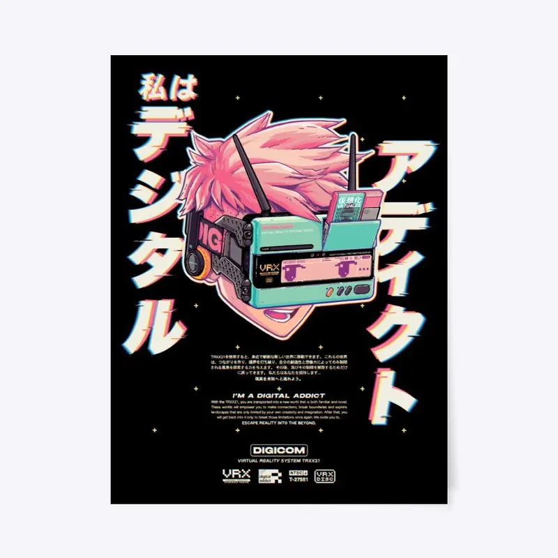 Digital Addict Vapor Pop Shounen