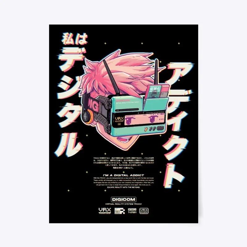 Digital Addict Vapor Pop Shounen